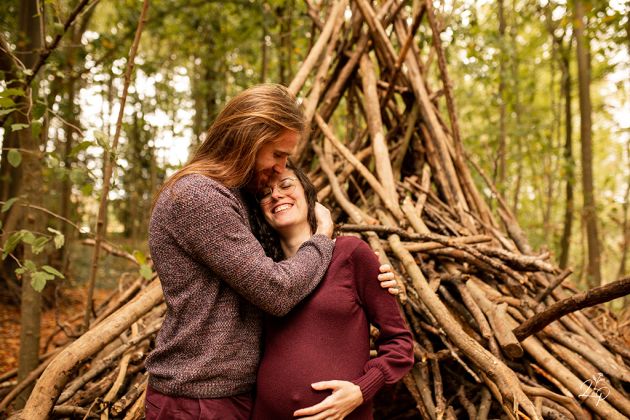 photo Lauriane Pujo -  Couple grossesse 3è trimestre
