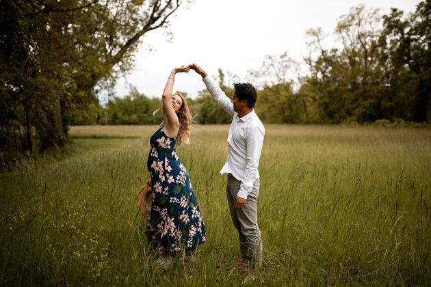 photo Lauriane Pujo -  Couple grossesse 3è trimestre