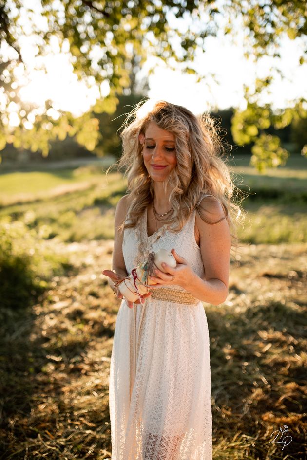 Portrait de femme, rituel photo
