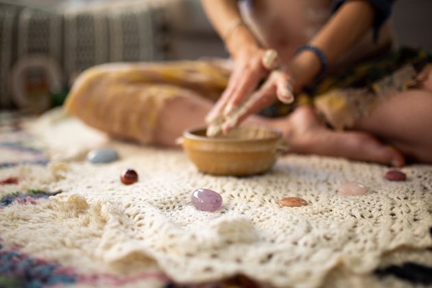 Séance photo pro, facilitatrice de rituel, féminin sacré