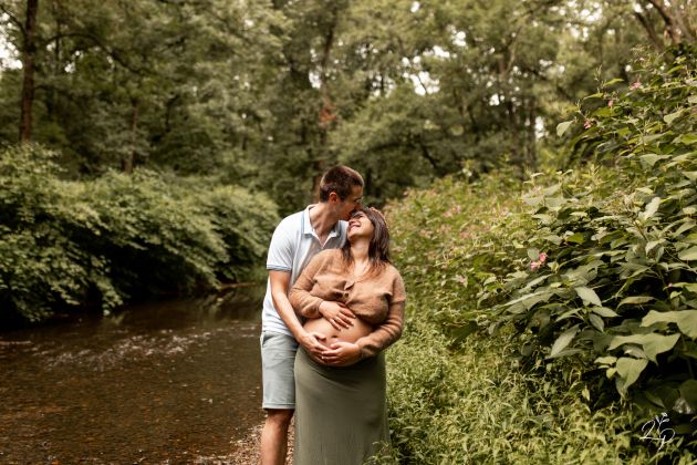 photo Lauriane Pujo -  Couple grossesse 3è trimestre - Thann