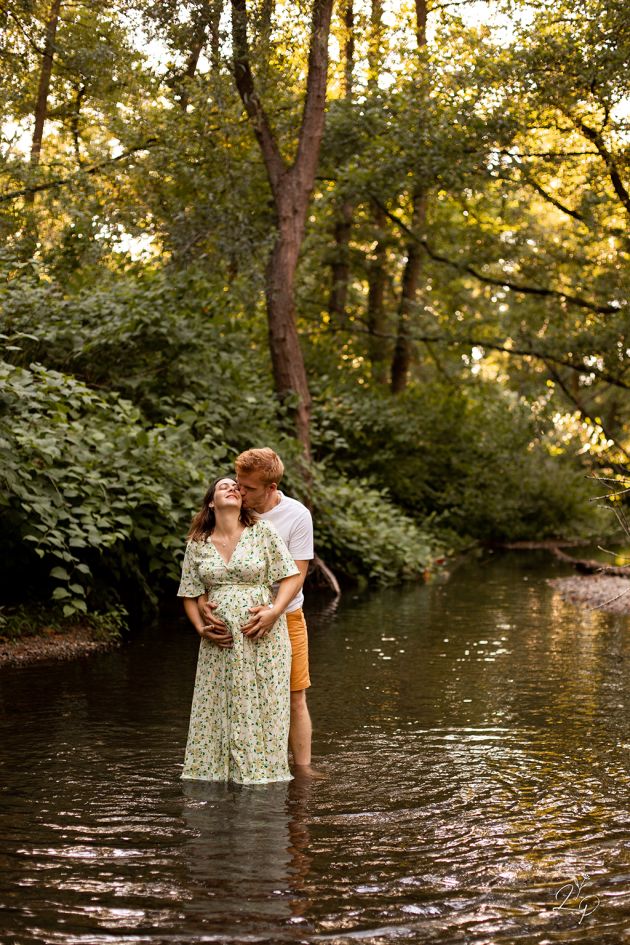photo Lauriane Pujo -  Couple grossesse 3è trimestre 