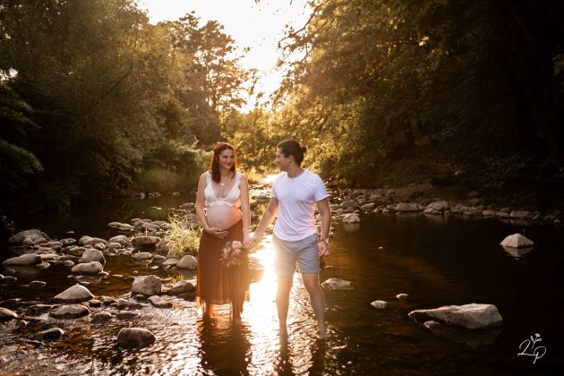 photo Lauriane Pujo -  Couple grossesse 3è trimestre