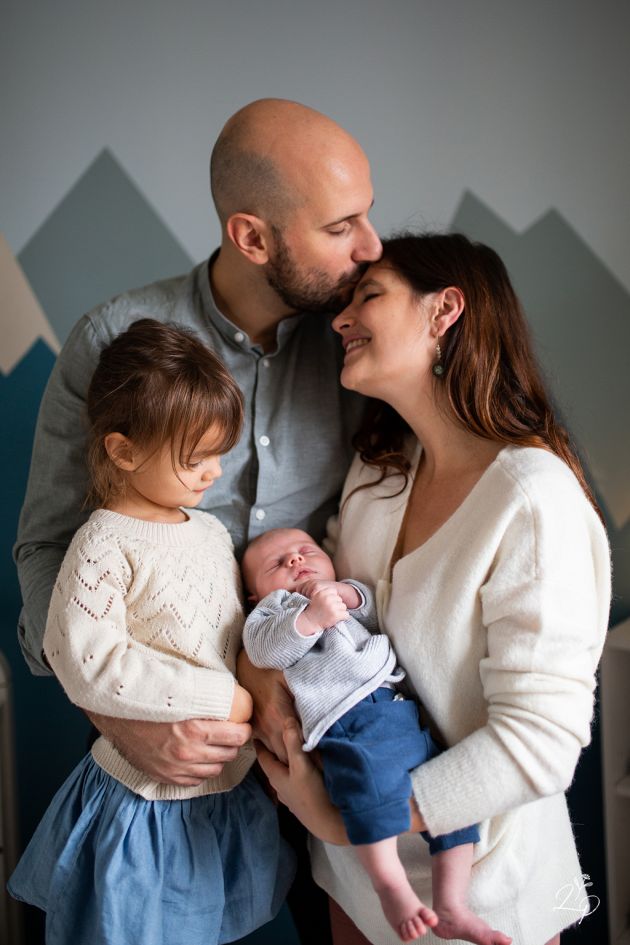Portrait de famille, photo famille originale, Saint-Louis, Alsace