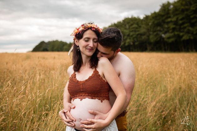 photo Lauriane Pujo -  Couple grossesse 3è trimestre