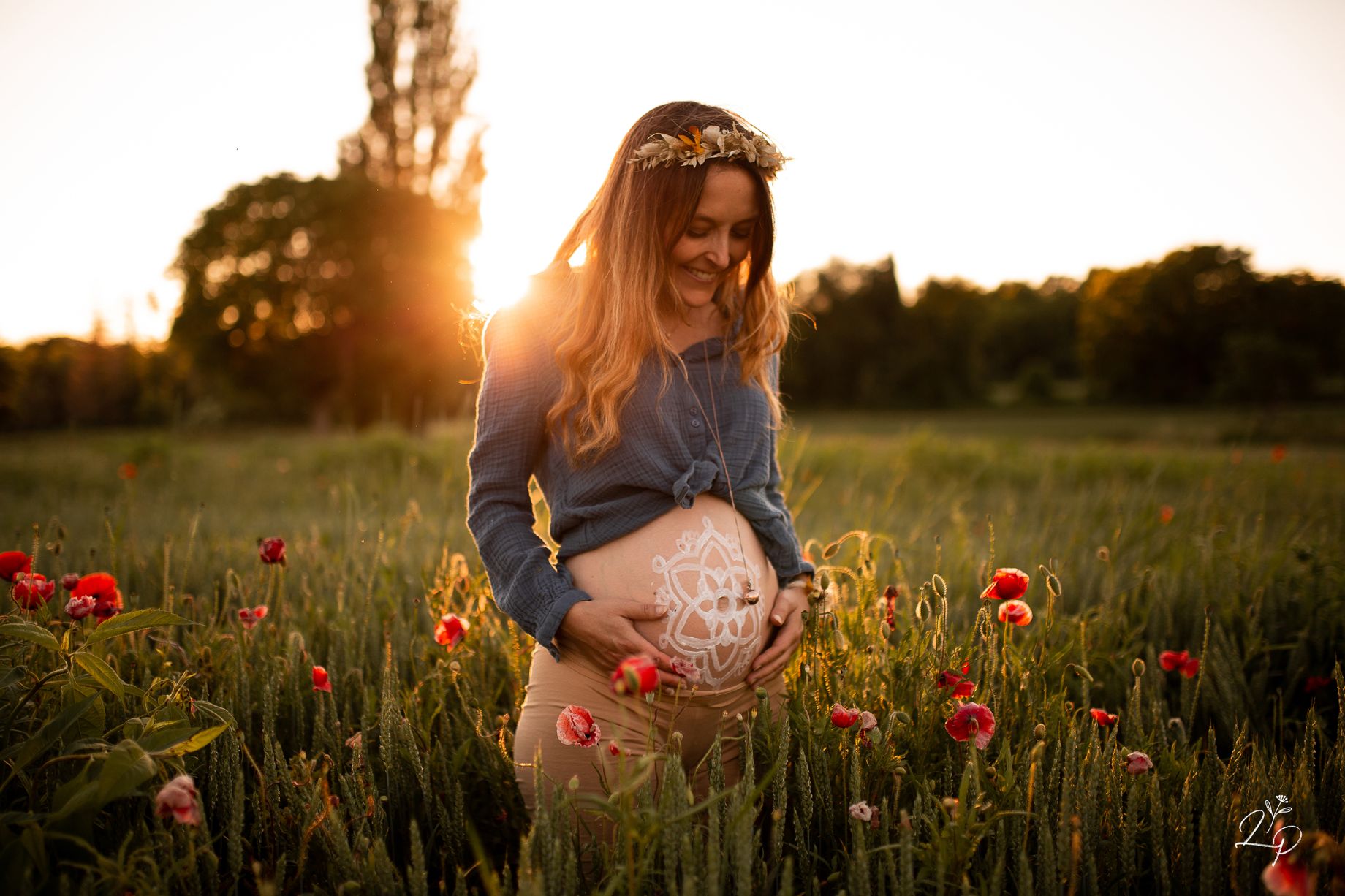 LaurianePujo_Photographe des familles et des gens qui s'aiment - photo d'une femme enceinte